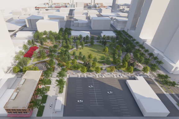 Edmonton Journal : Les plans du Warehouse Park du centre-ville d’Edmonton sont soumis à l’avis du public