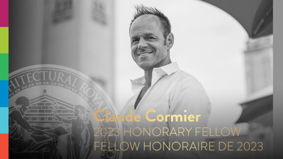 Claude Cormier is part of the new Honorary Fellows announced by the Royal Architectural Institute of Canada (RAIC)