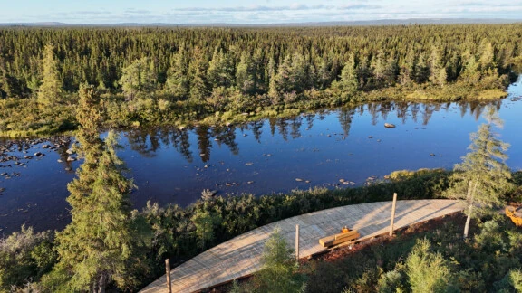 Naskapi Community Boardwalk