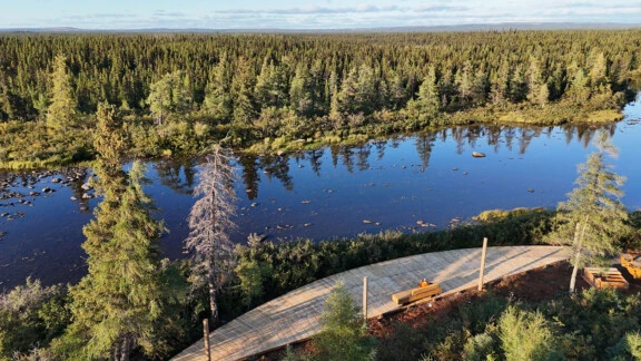 Naskapi Community Boardwalk